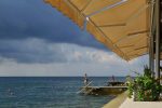 Blick auf das Meer von einem Restaurant in Kato Paphos aus - Auswandern und Leben auf Zypern