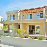 Immobilien auf Zypern: Neubau-Zypern Villa mit Meerblick in Chloraka im Raum Paphos zum Kauf - PFSB229