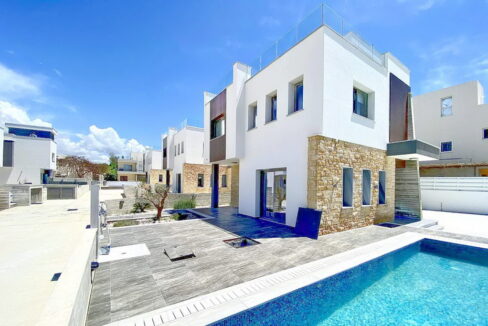 Immobilien auf Zypern: Zypern Villa (Neubau) in Chloraka im Raum Paphos zum Kauf - PFSB232